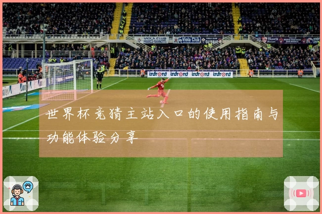 世界杯竞猜主站入口的使用指南与功能体验分享