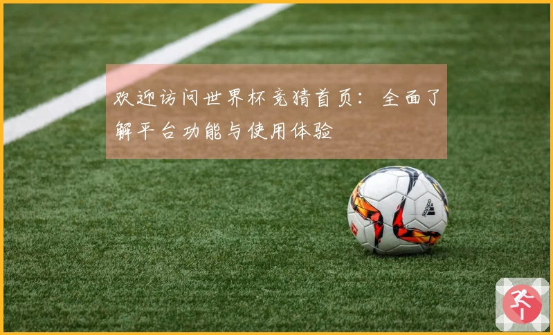 欢迎访问世界杯竞猜首页：全面了解平台功能与使用体验